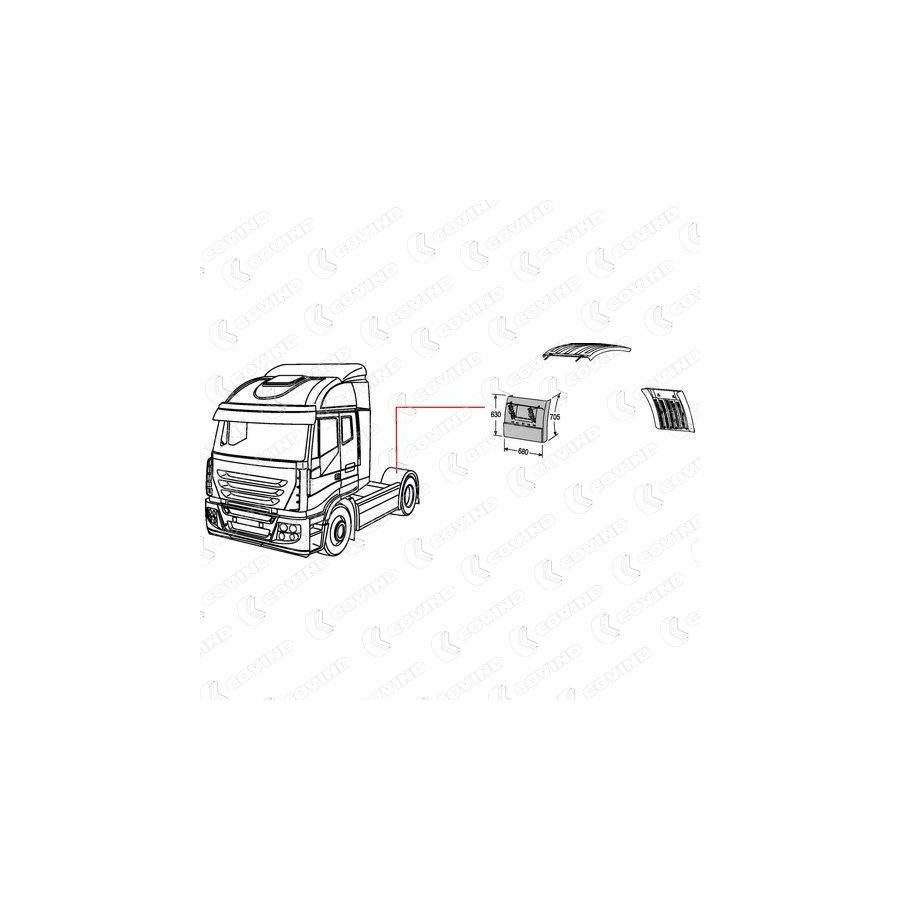 Covind 560/518 Wing Fender