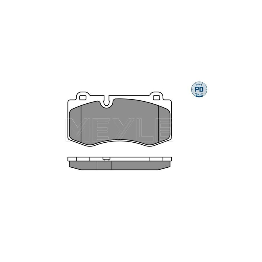 Meyle 025 239 6018/Pd Brake Pad Set