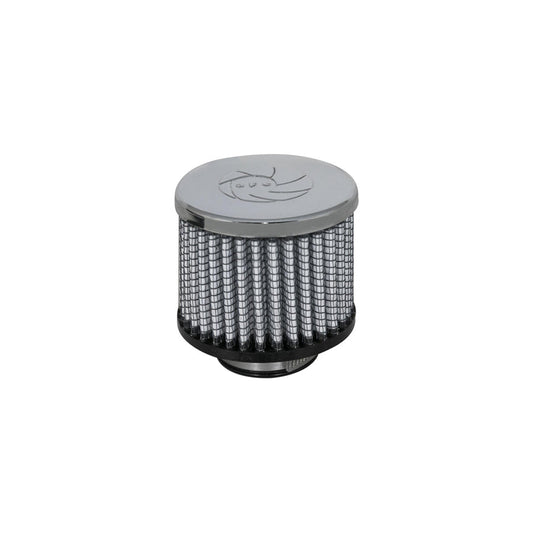  aFe 18-01381 1-3/8 IN F x 3 IN B x 3 IN T x 2-1/2 IN H - w/ Chrome Top Crankcase Vent Filter  | ML Performance US Car Parts