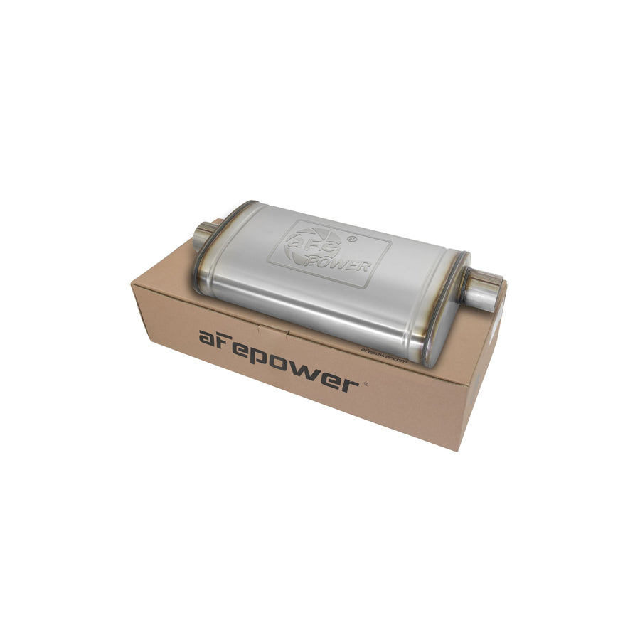  aFe 49M00016 3 IN ID Center/Offset x 11 IN W x 5 IN H x 22 IN L - Oval Body Muffler  | ML Performance US Car Parts