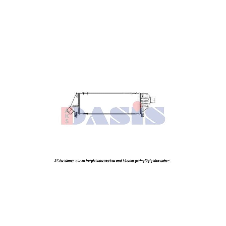 AKS Dasis 077000N Intercooler for Nissan Micra III Hatchback (K12)