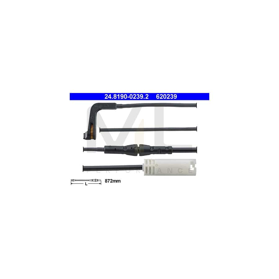 ATE 24.8190-0239.2 Brake pad wear sensor for BMW 5 Touring (E61)
