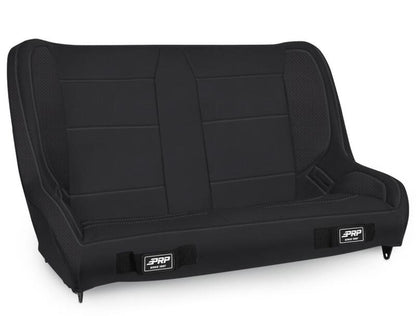 PRP Seats PRP Jeep Wrangler TJ/LJ/JK Elite Series Rear Bench- Black Vinyl