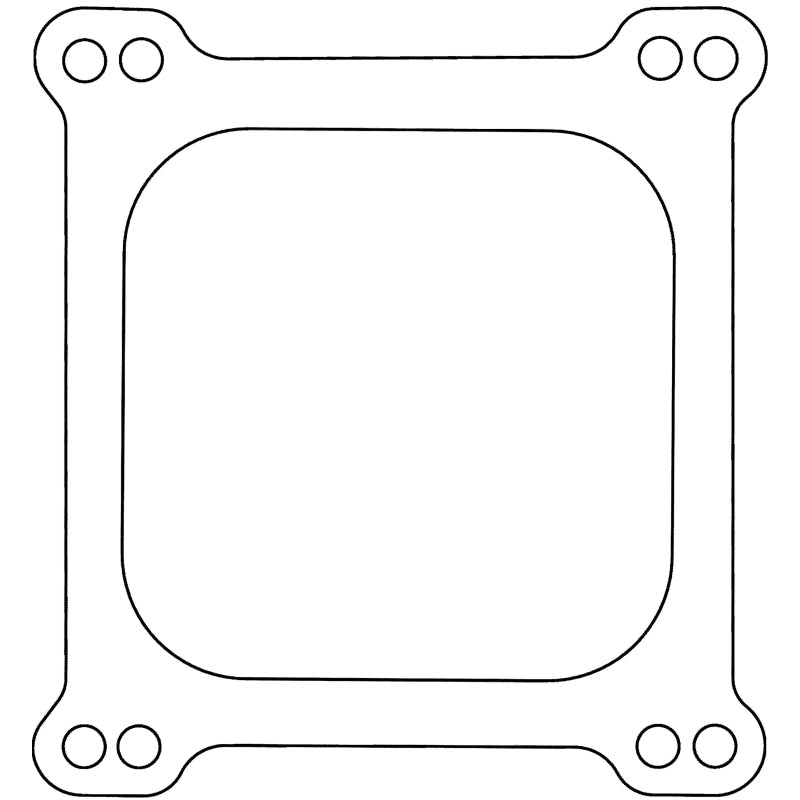 Cometic Gasket Cometic Holley 4 Barrel 4150 Style .047in Fiber Carburetor Gasket - 4.500in x4.500in - Open Plenum