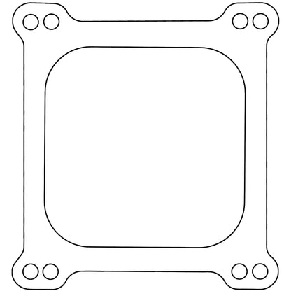 Cometic Gasket Cometic Holley 4 Barrel 4150 Style .047in Fiber Carburetor Gasket - 4.500in x4.500in - Open Plenum