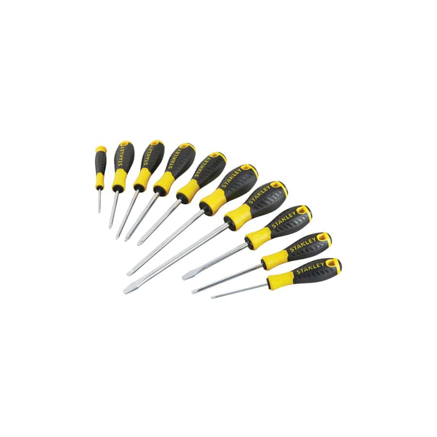 STANLEY® STA060211 0-60-211 Essential Screwdriver Set, 10 Piece