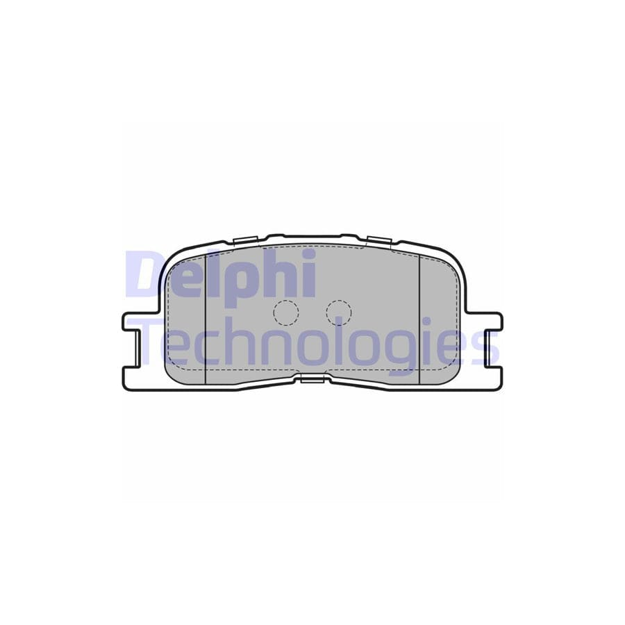 Delphi Lp2703 Brake Pad Set