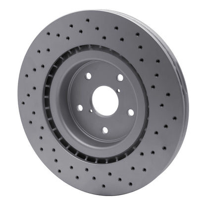 DFC 18-25 Subaru WRX STI Front Drilled GeoSPEC Coated Rotor