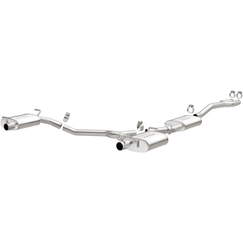 MagnaFlow Cat-Back SS Dual Split Rear Exit 2015 Dodge Charger/Chrysler 300C 3.6L V6 (Uses OEM Tips)