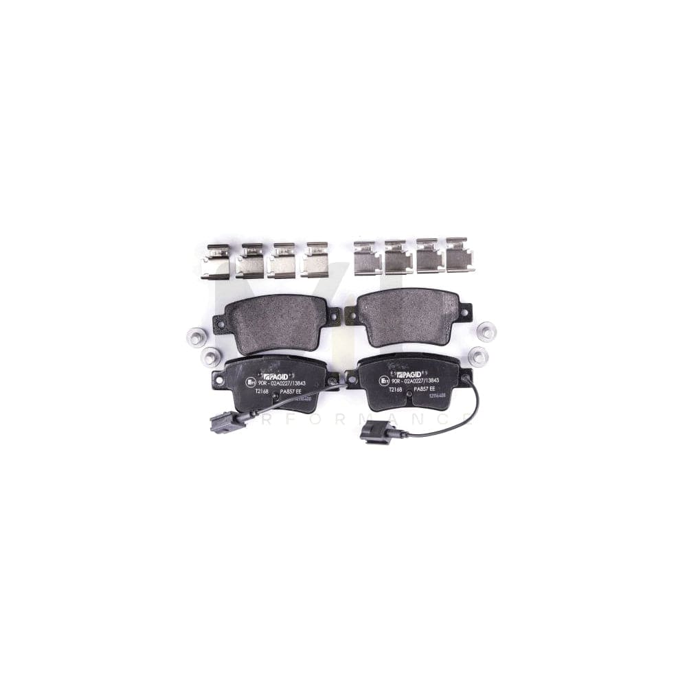 Hella 8DB 355 011-881 Brake Pad Set With Acoustic Wear Warning