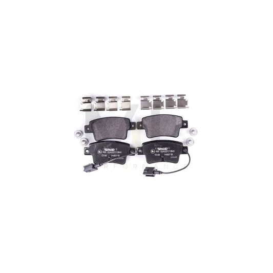 Hella 8DB 355 011-881 Brake Pad Set With Acoustic Wear Warning