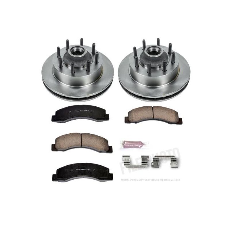 PowerStop Power Stop 03-04 Ford F-350 Super Duty Front Autospecialty Brake Kit