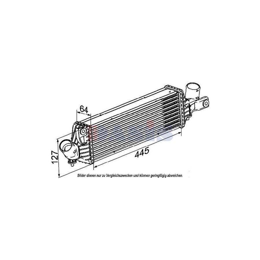 AKS Dasis 077004N Intercooler