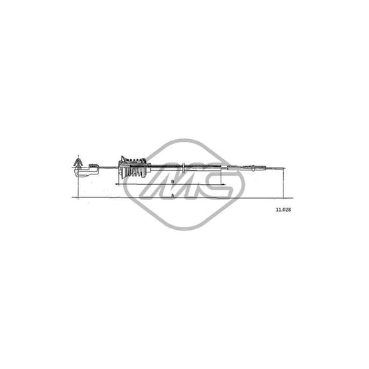 Metalcaucho 83135 Accelerator Cable