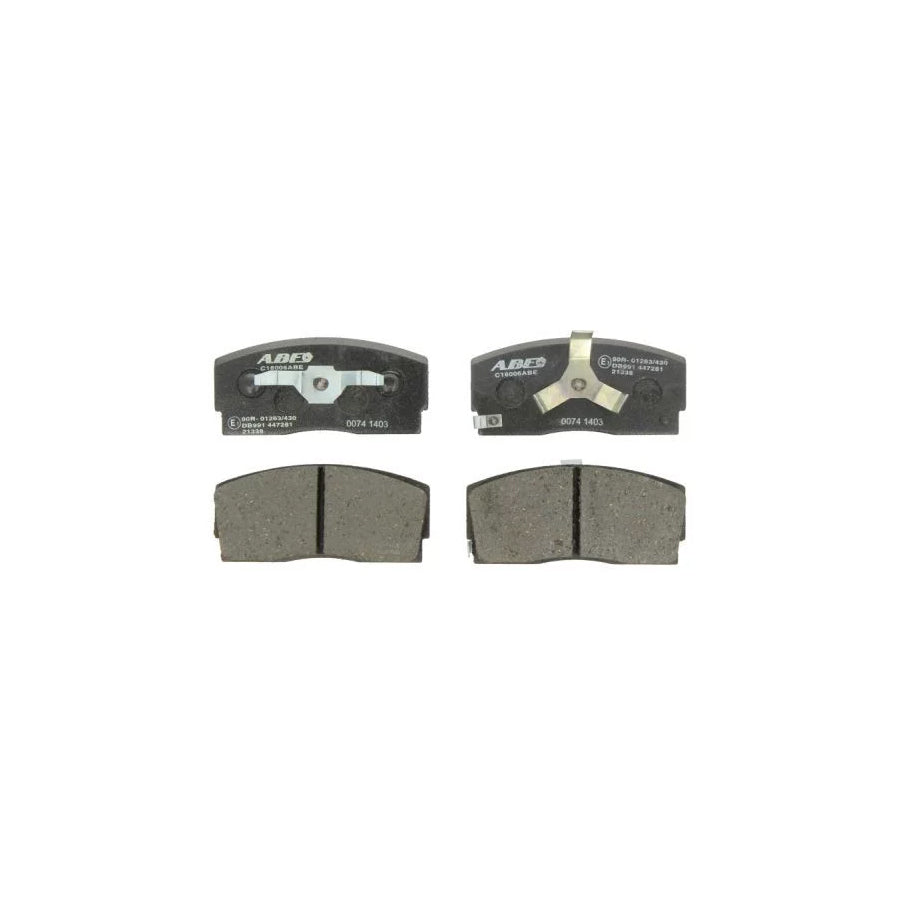 ABE C15045ABE Brake Pad Set for Mitsubishi L200 III Pickup (K6)