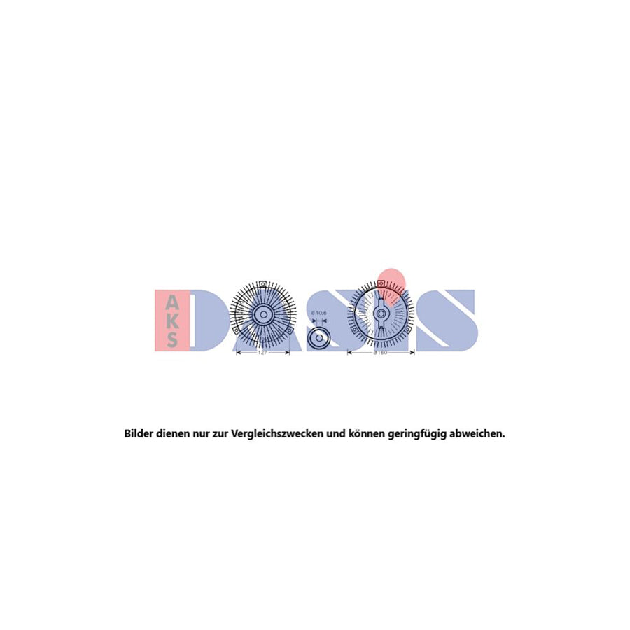 AKS Dasis 158070N Fan Clutch