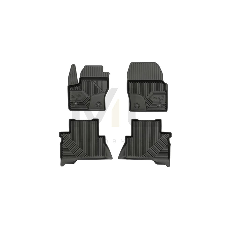 FROGUM Tailored 77409682 Floor mat set for FORD Kuga Mk2 (DM2) Elastomer, Front and Rear, Quantity: 4, Black, (LHD)