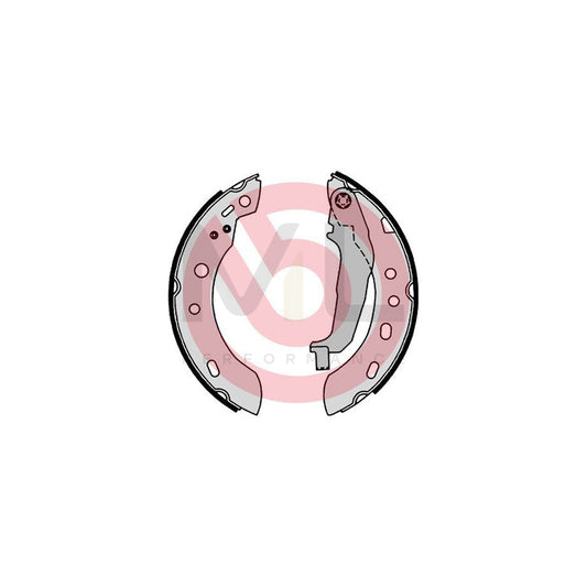 BREMBO S 56 551 Brake Shoe Set for NISSAN Micra II Hatchback (K11) with handbrake lever | ML Performance Car Parts