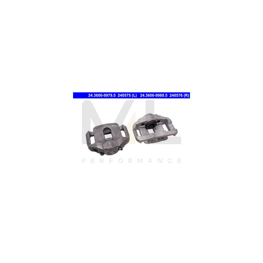 ATE 24.3606-9979.5 Brake Caliper without holder