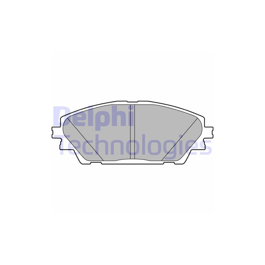 Delphi Lp2701 Brake Pad Set