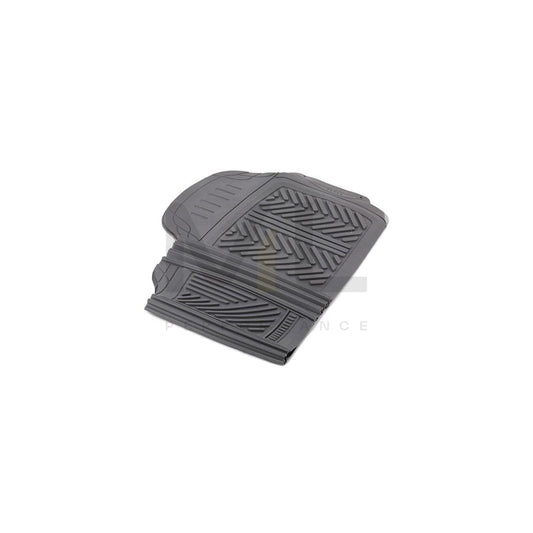 POLGUM Universal fit AH008TS Floor mat set Elastomer, Rear, Grey