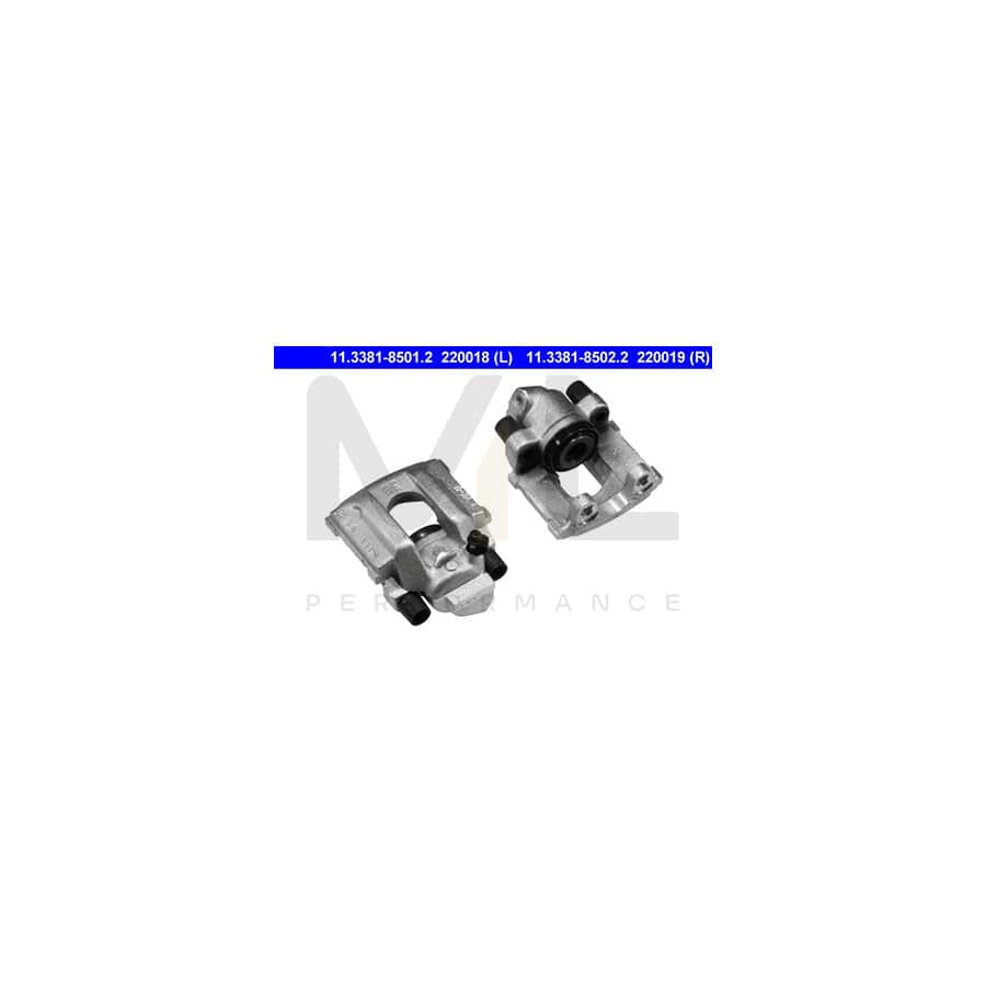 ATE 11.3381-8502.2 Brake Caliper without holder
