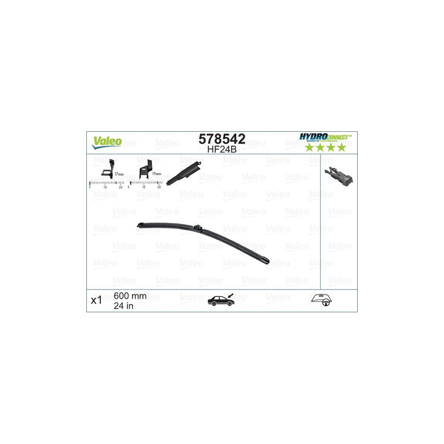 Valeo 578542 Wiper Blade | ML Performance US Car Parts