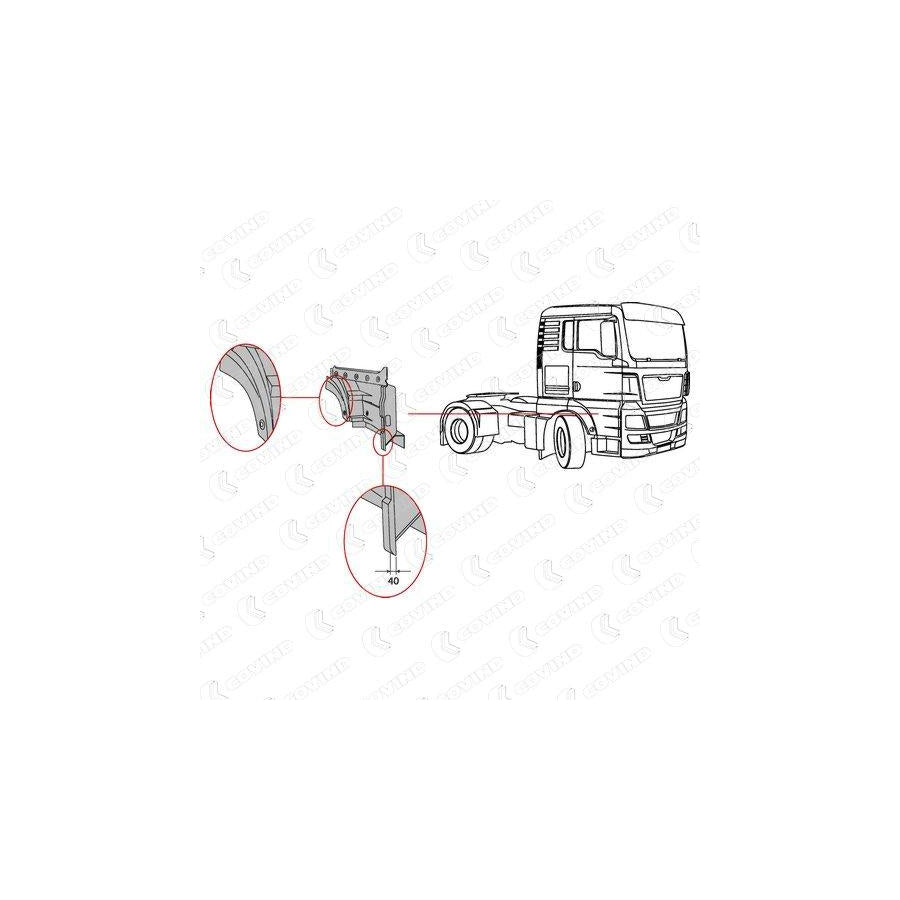 Covind Tgx/204 Rocker Panel
