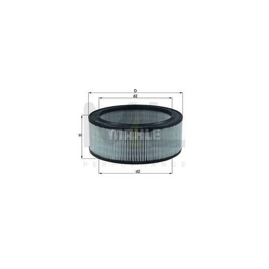 MAHLE ORIGINAL LX 516 Air Filter for FORD TRANSIT Filter Insert | ML Performance Car Parts