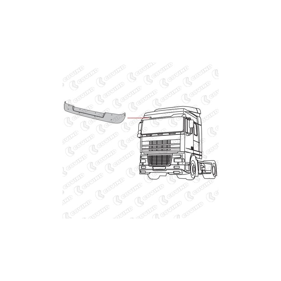 Covind Xf0/405 Sun Visor