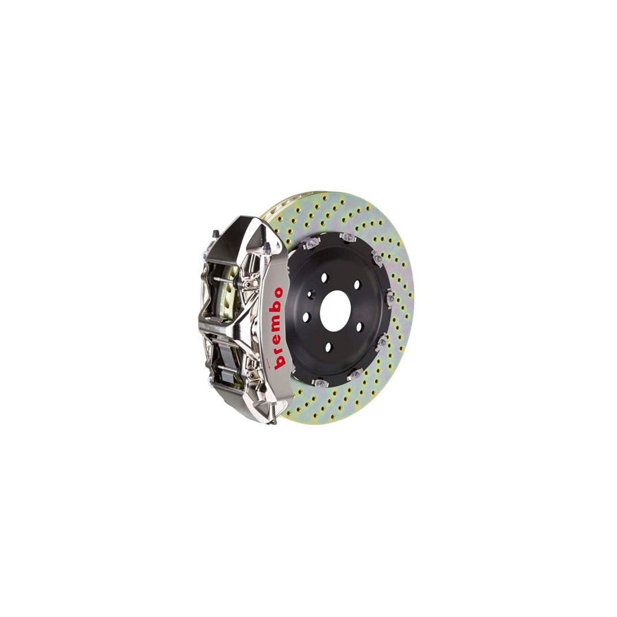 Brembo 1N1.9073AR Mercedes-Benz Front GT-R 6-Pistons Drilled 2-piece Big Brake Kit 380x34mm | ML Performance US Car Parts