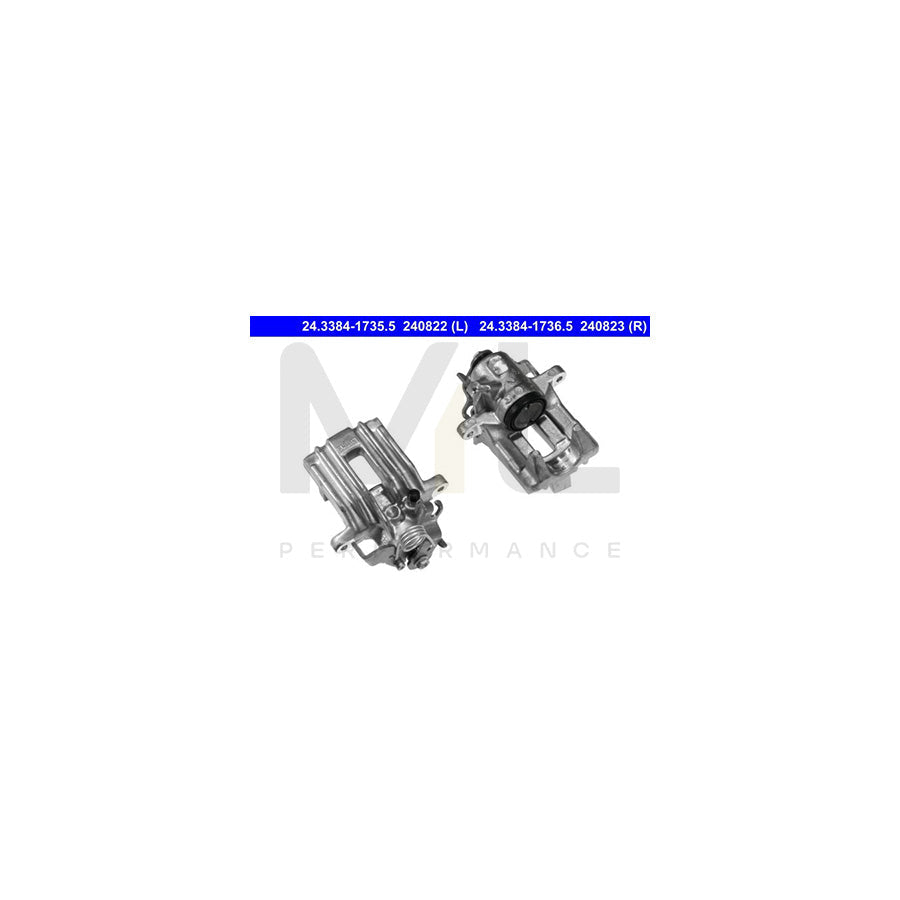 ATE 24.3384-1735.5 Brake Caliper without holder