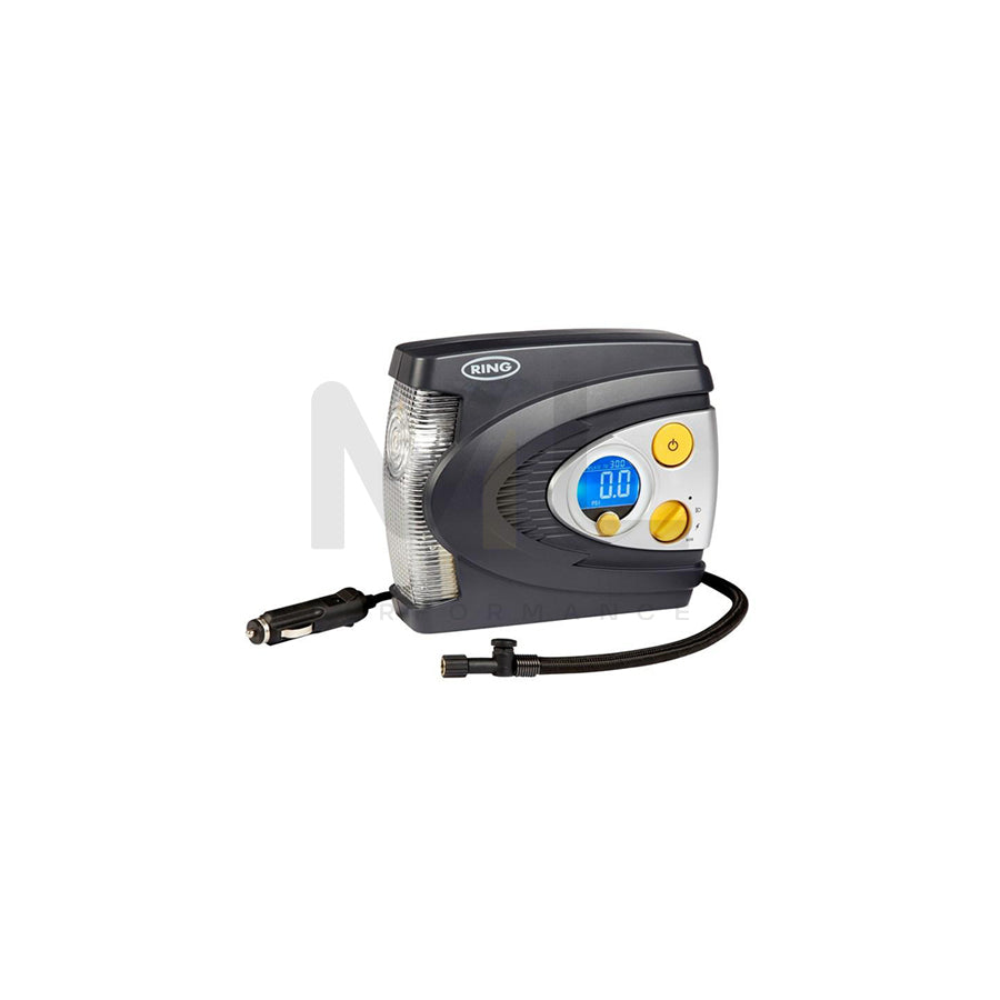 RING RAC635 Air compressor 12V, 100 psi, 6.9 bar, cigarette lighter powered portable