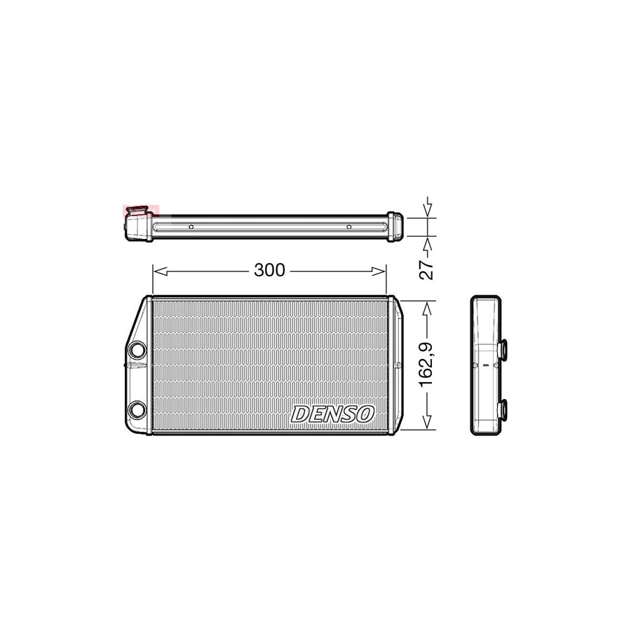 DENSO DRR01002 Heater Matrix