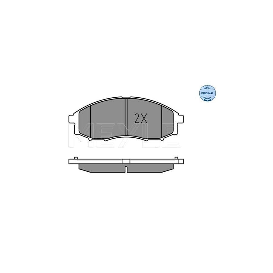 Meyle 025 239 7017/W Brake Pad Set