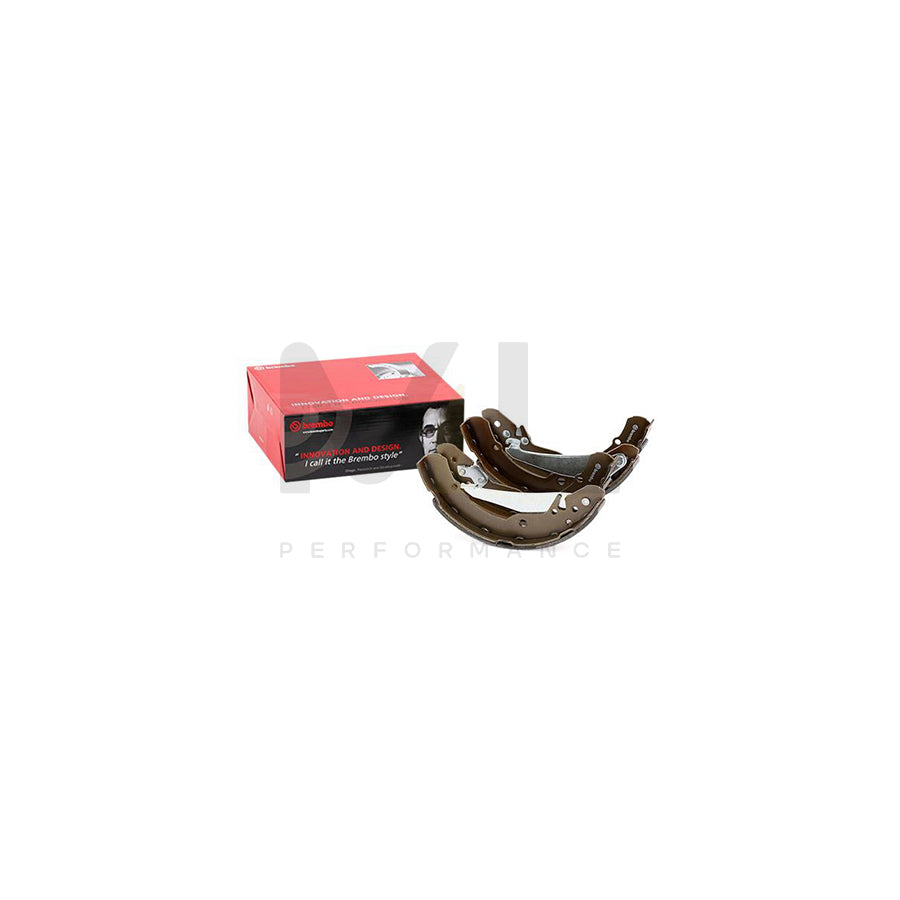 BREMBO S 85 516 Brake Shoe Set with handbrake lever | ML Performance Car Parts