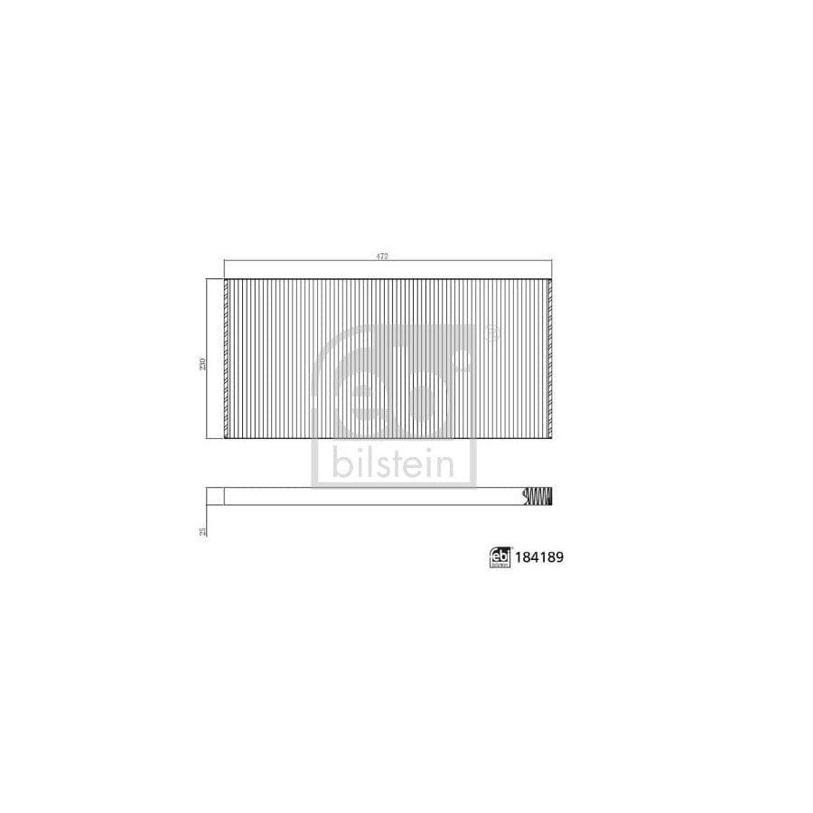 Febi Bilstein 184189 Pollen Filter