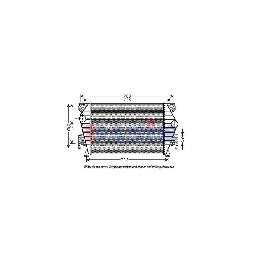 AKS Dasis 487006N Intercooler for Audi A8 D2 (4D2, 4D8)