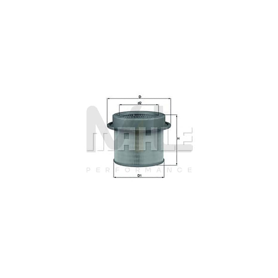 MAHLE ORIGINAL LX 671 Air Filter Filter Insert | ML Performance Car Parts