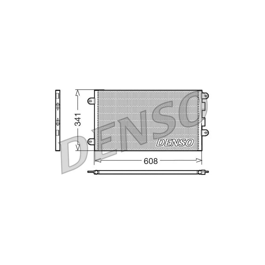 DENSO DCN01012 Air Conditioning Condenser for Alfa Romeo 147 (937)