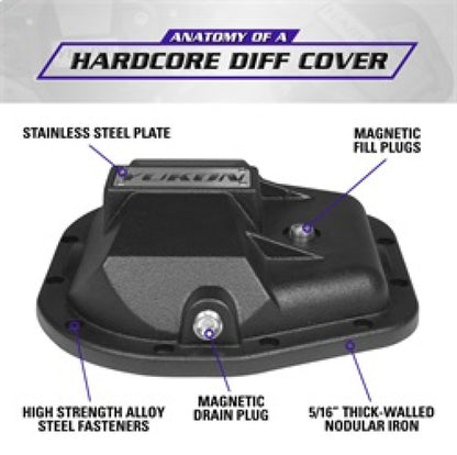 Yukon Gear & Axle Yukon Gear 97-17 Ford E150 9.75in Rear Differentials Hardcore Cover