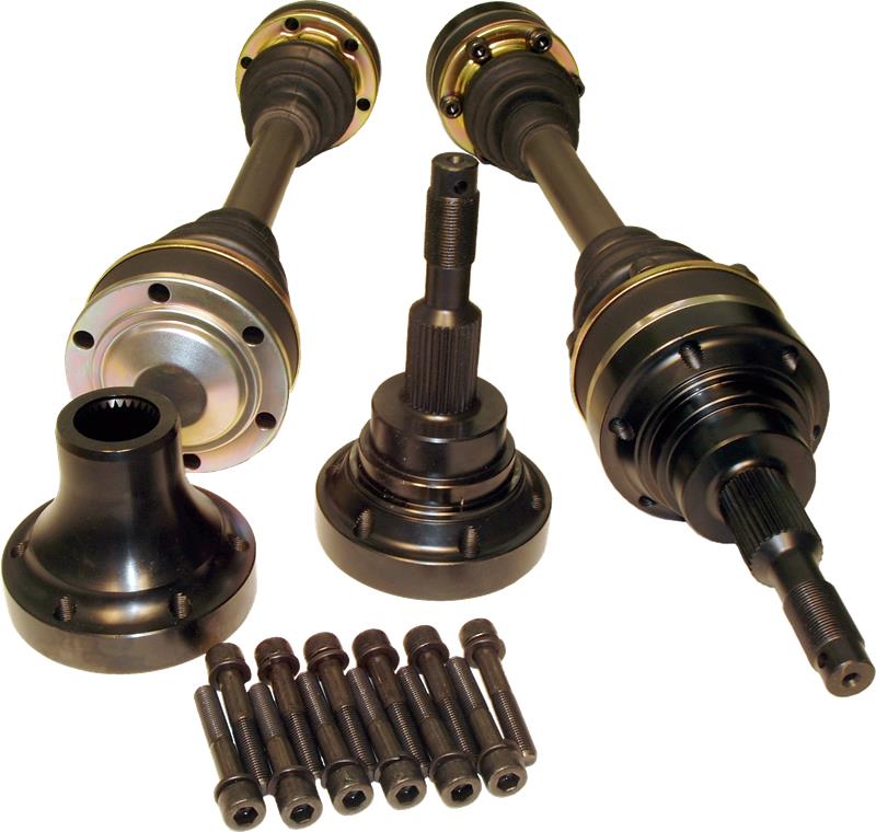 Driveshaft Shop DSS 01-02 Dodge Viper 1200HP Level 5 Direct Bolt-In Axles w/ Diff Stubs - Left RA7292X5-S