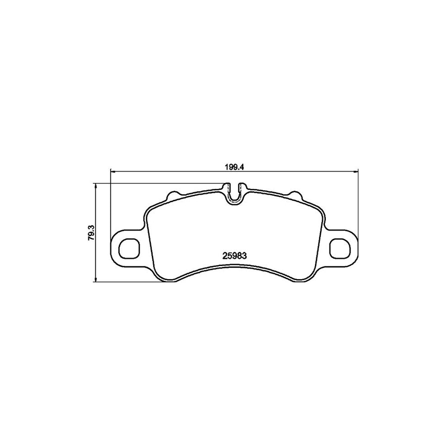 Hella 8MP 376 807-444 Water Pump