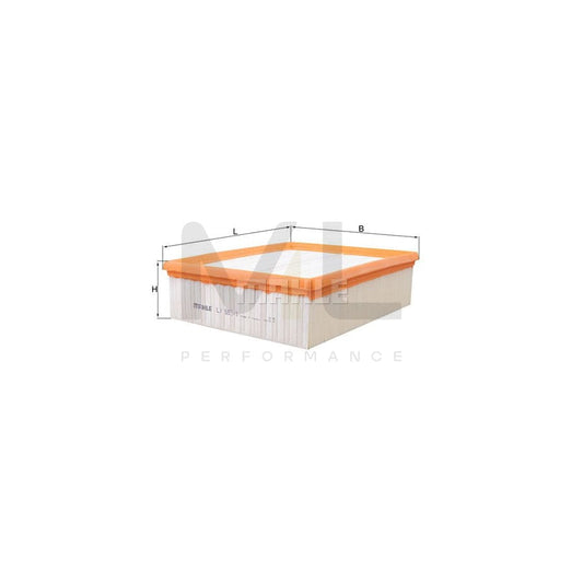 MAHLE ORIGINAL LX 593/1 Air Filter Filter Insert | ML Performance Car Parts