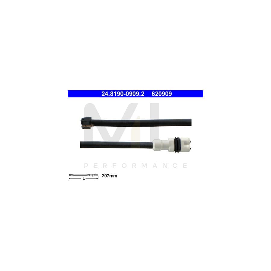 ATE 24.8190-0909.2 Brake pad wear sensor for PORSCHE 928 Coupe