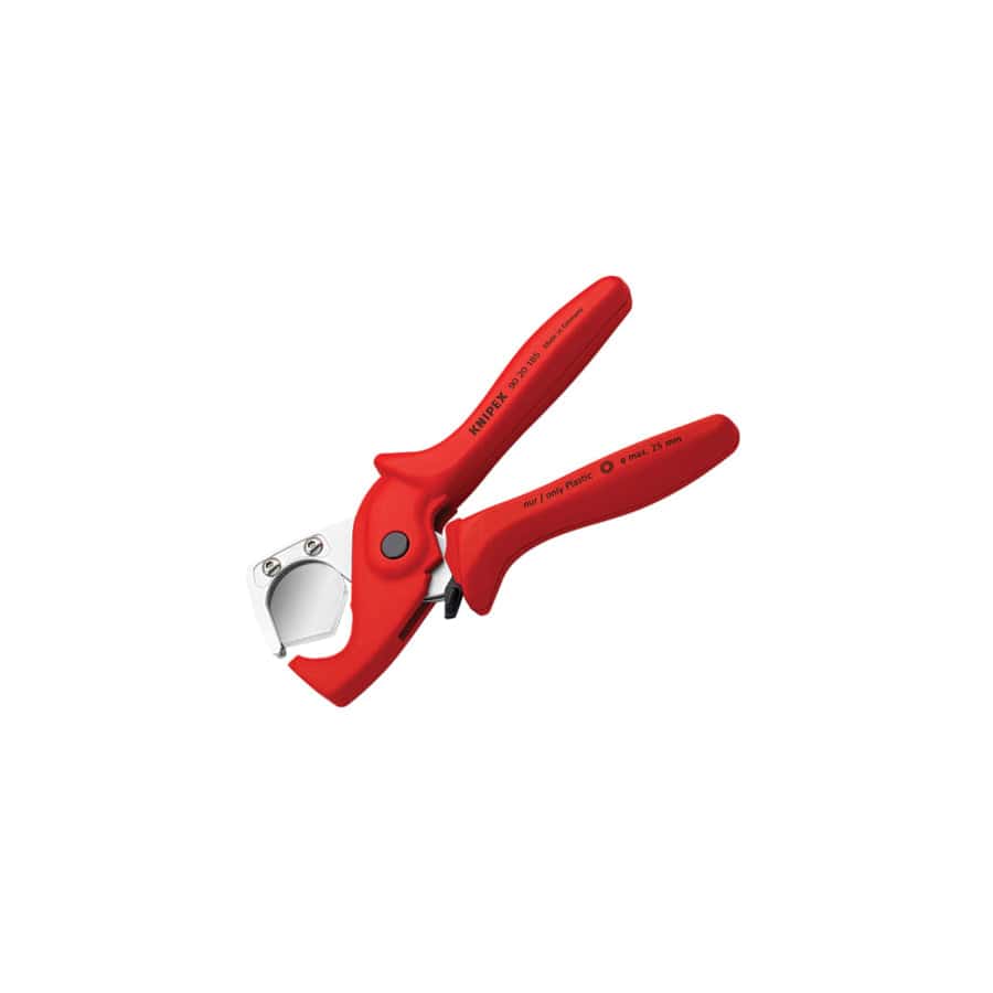 Knipex KPX9020185 Plastic Conduit Pipe / Hose Cutter 25mm Diameter