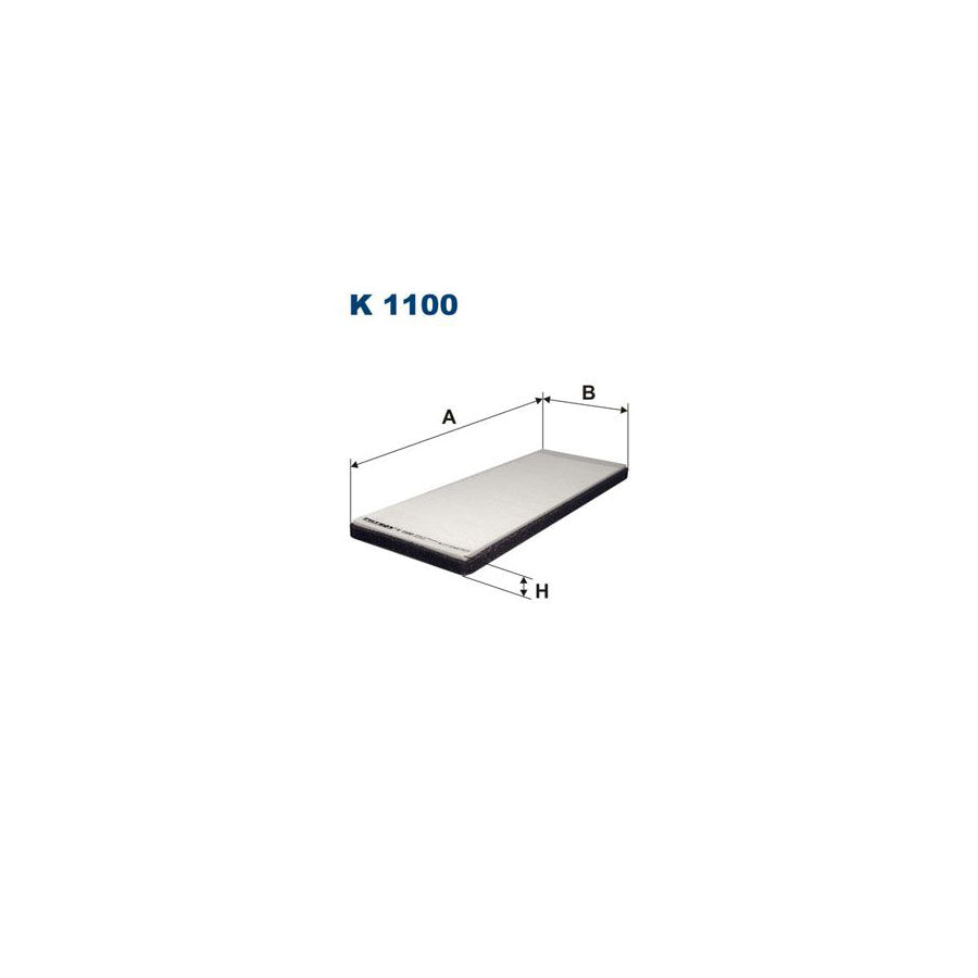 Filtron K 1100 Pollen Filter For Skoda Felicia