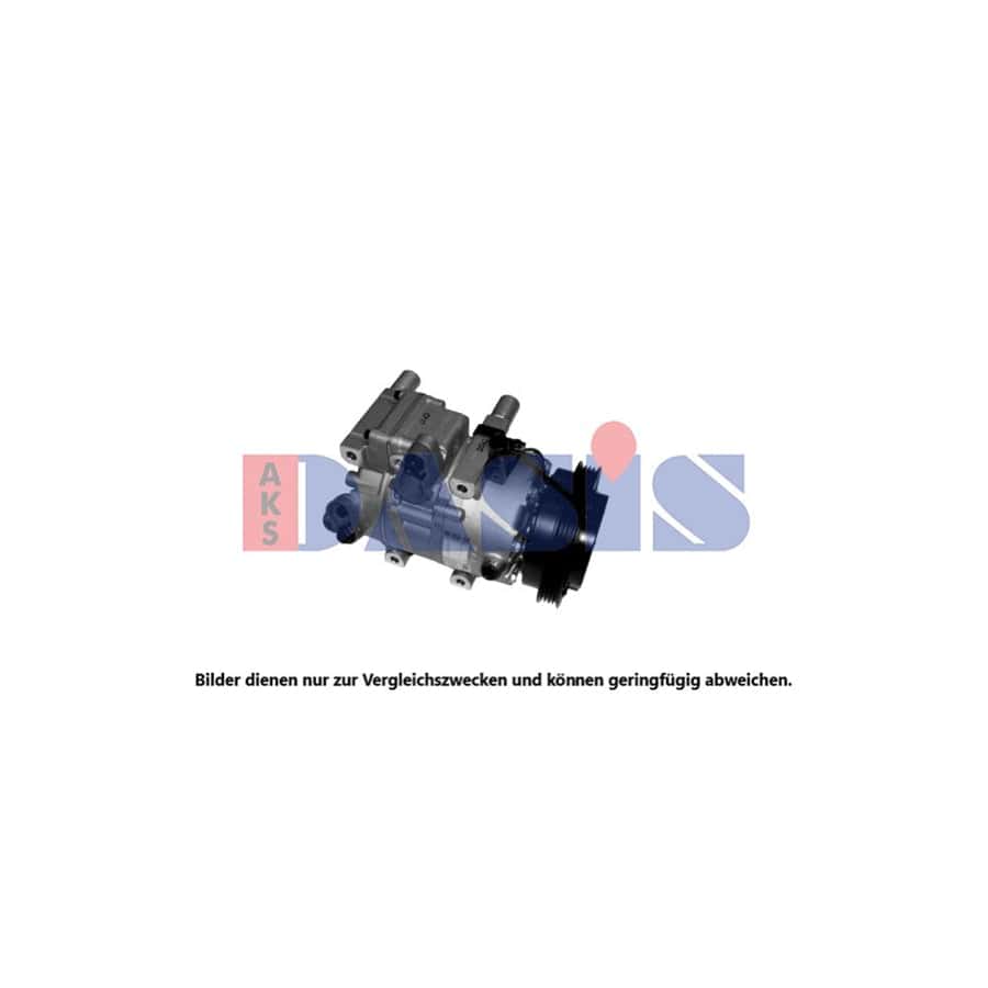 AKS Dasis 851947N Compressor, Air Conditioning for Hyundai Accent