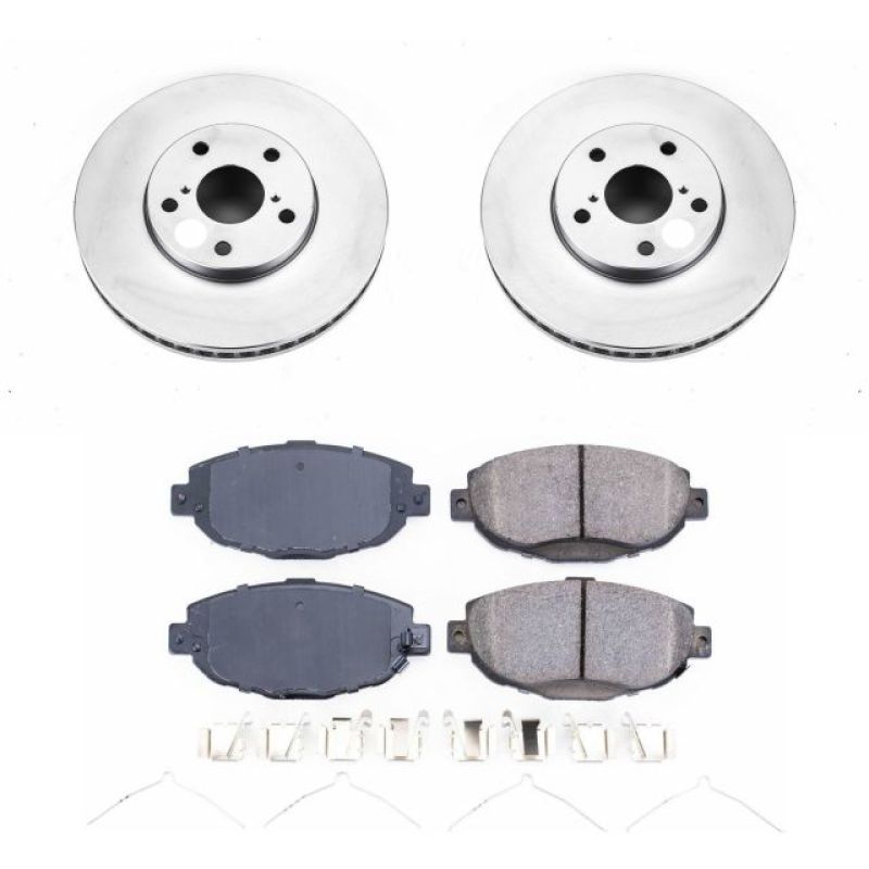 PowerStop Power Stop 99-00 Lexus SC300 Front Z17 Evolution Geomet Coated Brake Kit