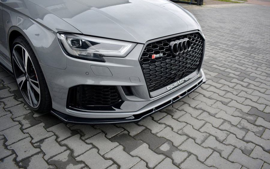 Maxton Design Audi RS3 8V FL Sedan Front Splitter V.1